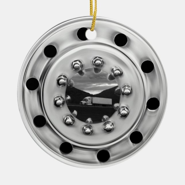 18 Wheelin' Keramik Ornament (Vorne)