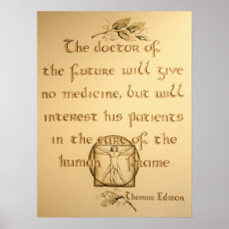 18" x 24" Doktor des Zukunftsplanes Poster
