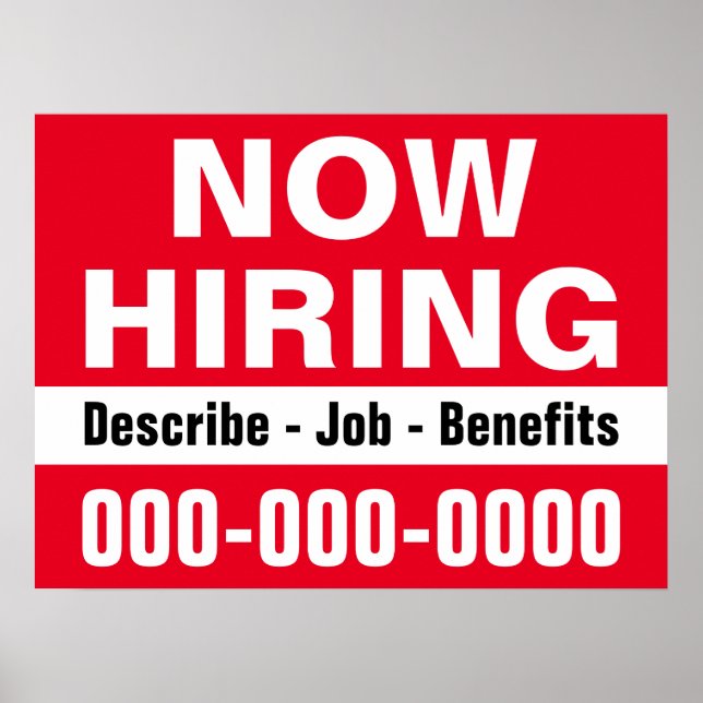 18" x 24" Jetzt mieten und beschreiben Paper Poste Poster (Vorne)