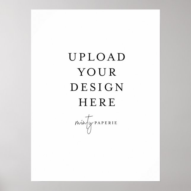 18" x 24" Plakatdruck - Portrait Poster (Vorne)