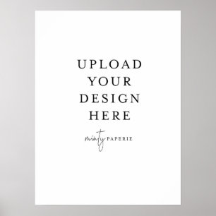 18" x 24" Poster Druck - Hochformat