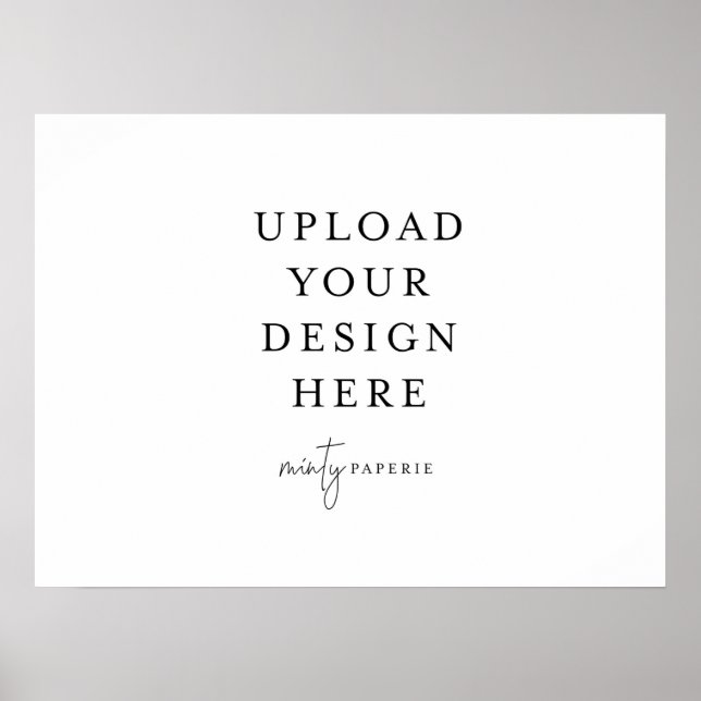 18" x 24" Poster Print - Landschaft (Vorne)