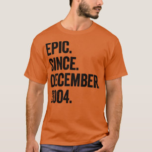 18 Years Old December 2004 18th Birthday T-Shirt