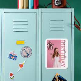 18th Birthday Photo college Party  Magnet