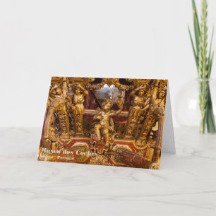 18th c. Coach Detail. Museu dos Coches. Lissabon Dankeskarte