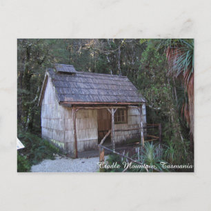 18th Century Bathhouse, Cradle Mountain - Postcard Postkarte