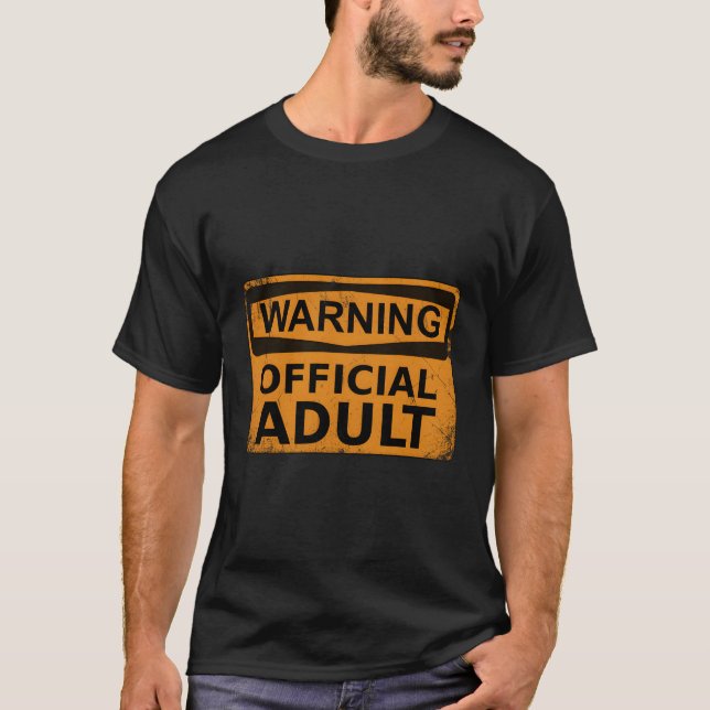 18th für oder Offiziell T-Shirt (Vorderseite)