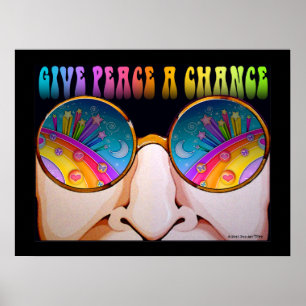 18x24 POSTER, ARCHIVAL DRUCK - FARBTÖNE DER SECHZI Poster