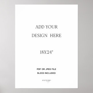 18x24" Posterdruck Poster