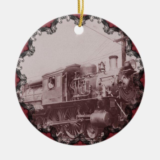 1900 Baldwin Locomotive Ornament (Vorne)