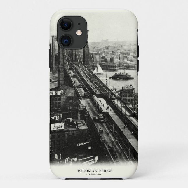 1900 Brooklyn Bridge Case-Mate iPhone Hülle (Rückseite)