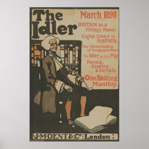 1900 Forrest Smith Premier Schreibmaschine Poster
