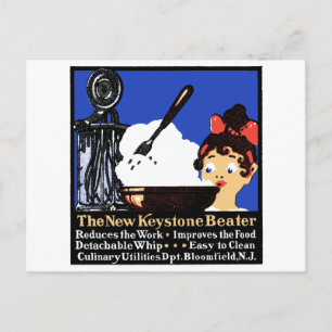 1900 Keystone Beater Postkarte