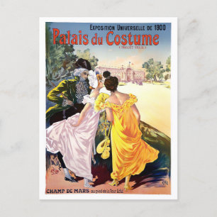 1900 Paris Welt Expo Frankreich Vintage Reise Postkarte