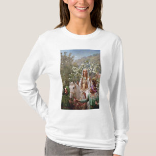 1900 von John Collier, Königin Guineveres Maying T-Shirt