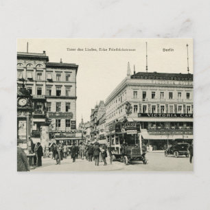 1900er Jahre Berlin Unter den Linden Postkarte
