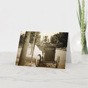 1900s Post-Mann Karte