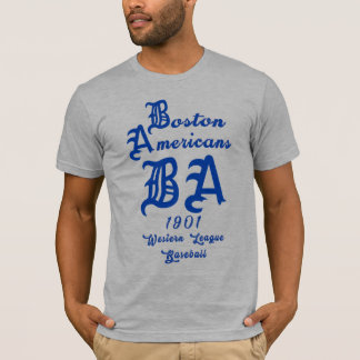 1901 Boston American Baseball ⚾ Western League T-Shirt