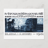 1901 Kunstausstellung in Venedig Poster