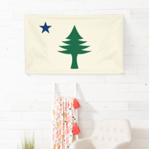 1901 Maine-Flag-Innenbanner Banner