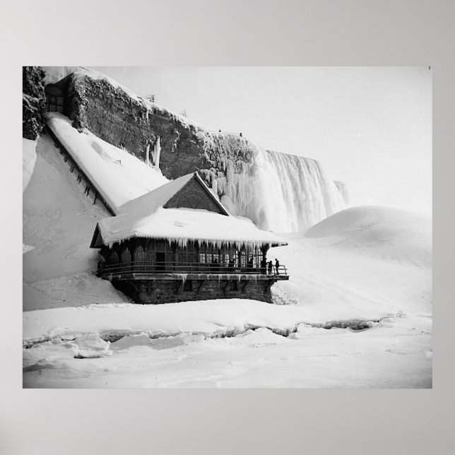 1901 Niagara Falls Print Poster (Vorne)