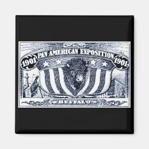 1901 Panamerikanische Ausstellung Magnet
