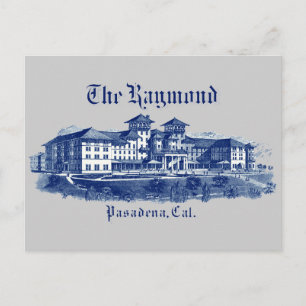 1901 Raymond Hotel Pasadena Kalifornien Postkarte