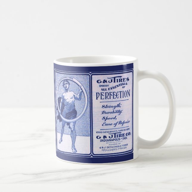 1902 G & J Tires ad Tasse (Rechts)