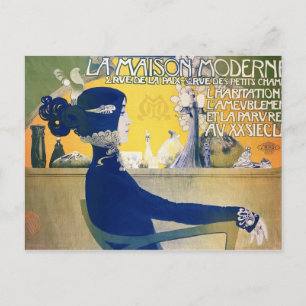 1902, La Maison Moderne Postkarte