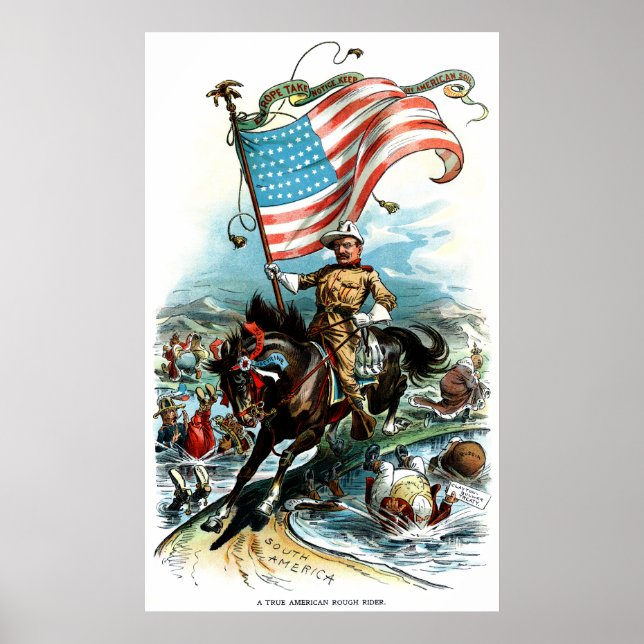 1902 Theodore Roosevelt Poster (Vorne)