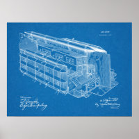 1903 Flugzeugpatentkunst Zeichnend Print
