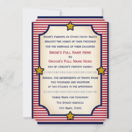 1904 Bully Pulpit (Wedding Collection) Einladung