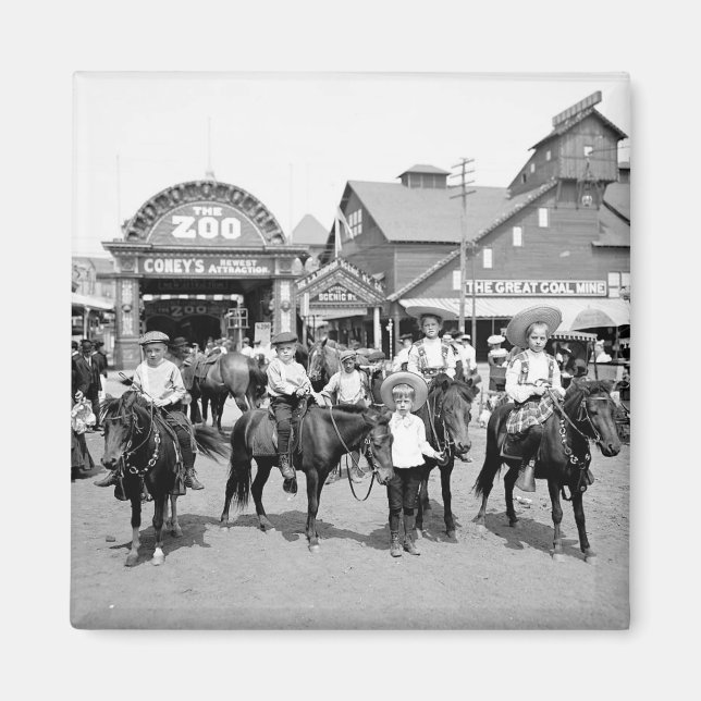 1904 Coney Island NY Magnet (Vorne)