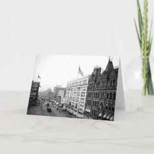 1904 Hauptgruß-Karte st.-Büffel-NY Karte