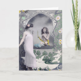 1904 Jugendstil Valentine Karte