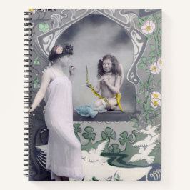 1904 Jugendstil Valentine Notizbuch