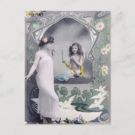 1904 Jugendstil Valentine Postkarte