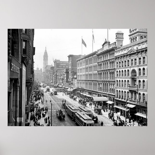 1904 Market St. Philadelphia Pa Drucken Poster (Vorne)