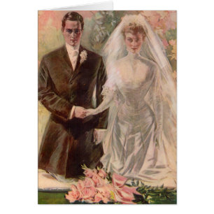 1906 Edwardian Hochzeit