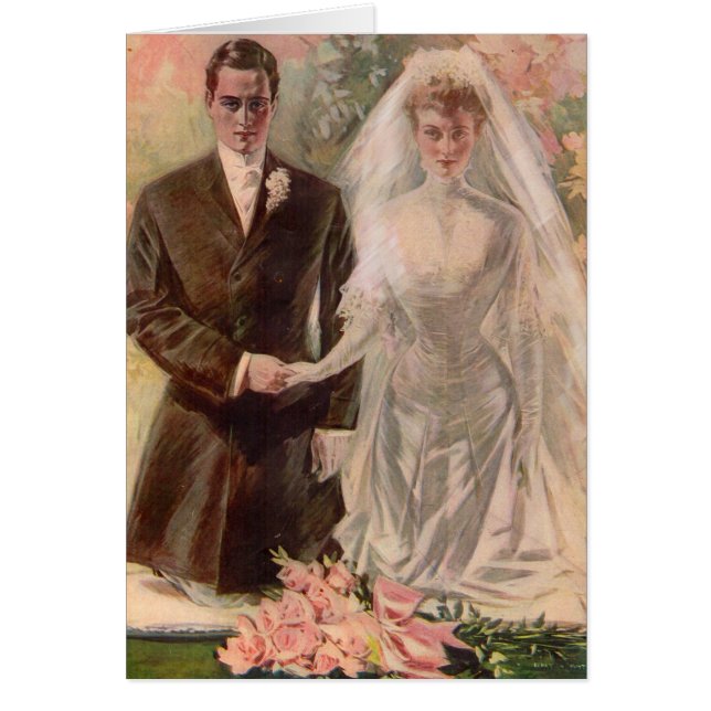 1906 Edwardian Hochzeit (Vorne)