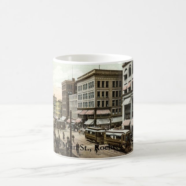 1906 Hauptst., Rochester, NY Kaffeetasse (Mittel)