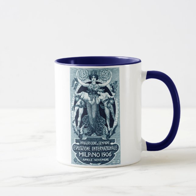 1906 Internationale Messe Mailand Tasse (Rechts)