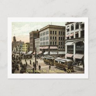 1906 Main St., Rochester, NY Postkarte