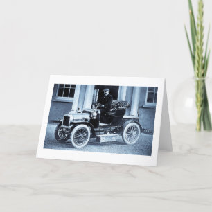 1907 Automobilfahrer Motorist Vintage Karte