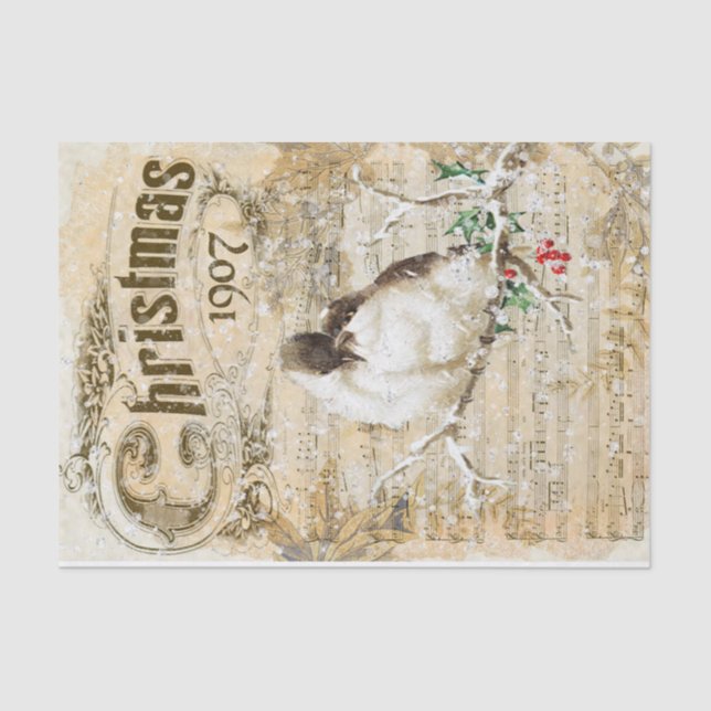 1907 SEIDENPAPIER (Vorderseite)