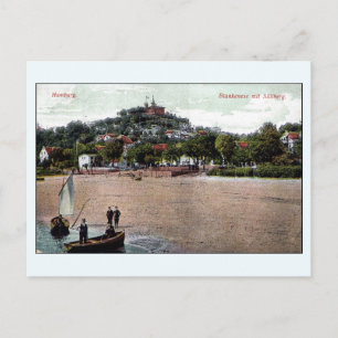 1907 Vintag Hamburg Deutschland Blankenese, Suellb Postkarte