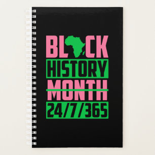 1908 AKA Black History Month Planer