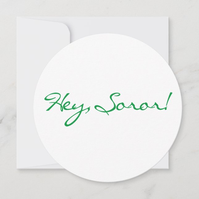 1908 Founders Day Note Card Einladung (Vorderseite)