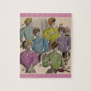1908 Gimbels Damenblusen Blusenaufhängung Nr. 1 Puzzle