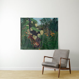 1908 Henri-Rousseau-Gemälde Wandteppich